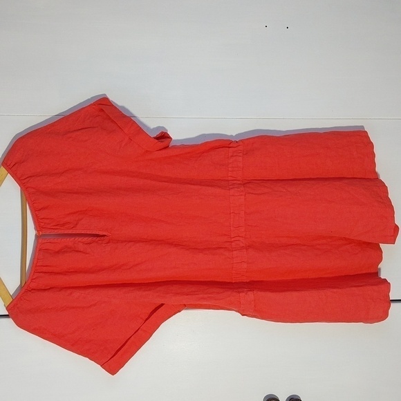 Universal Threads- Womens Red Linen Relaxed Romper SUMMER fun New! Sz.XL - Picture 7 of 10